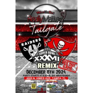 Tampa bay buccaneers tailgate whatthebuc 2024 vs raiders